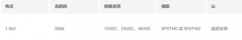 GIGAVAC 陶瓷常開(kāi)接觸器HX系列