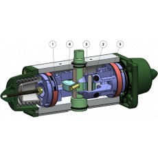ACTUATECH 鋁制單效氣動執(zhí)行器GS型系列